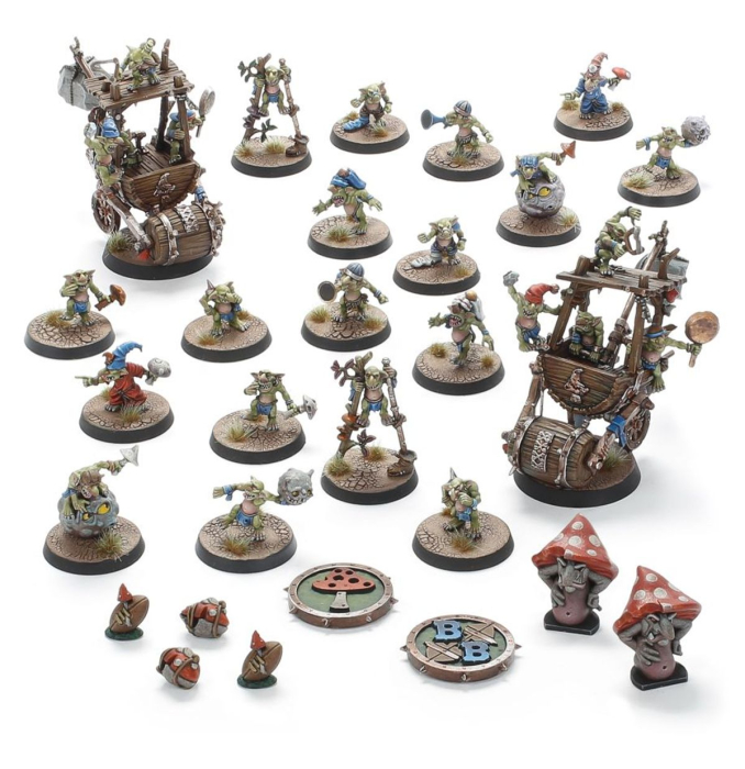 Warhammer - Blood Bowl: Snotlings Team - Crud Creek Nosepickers